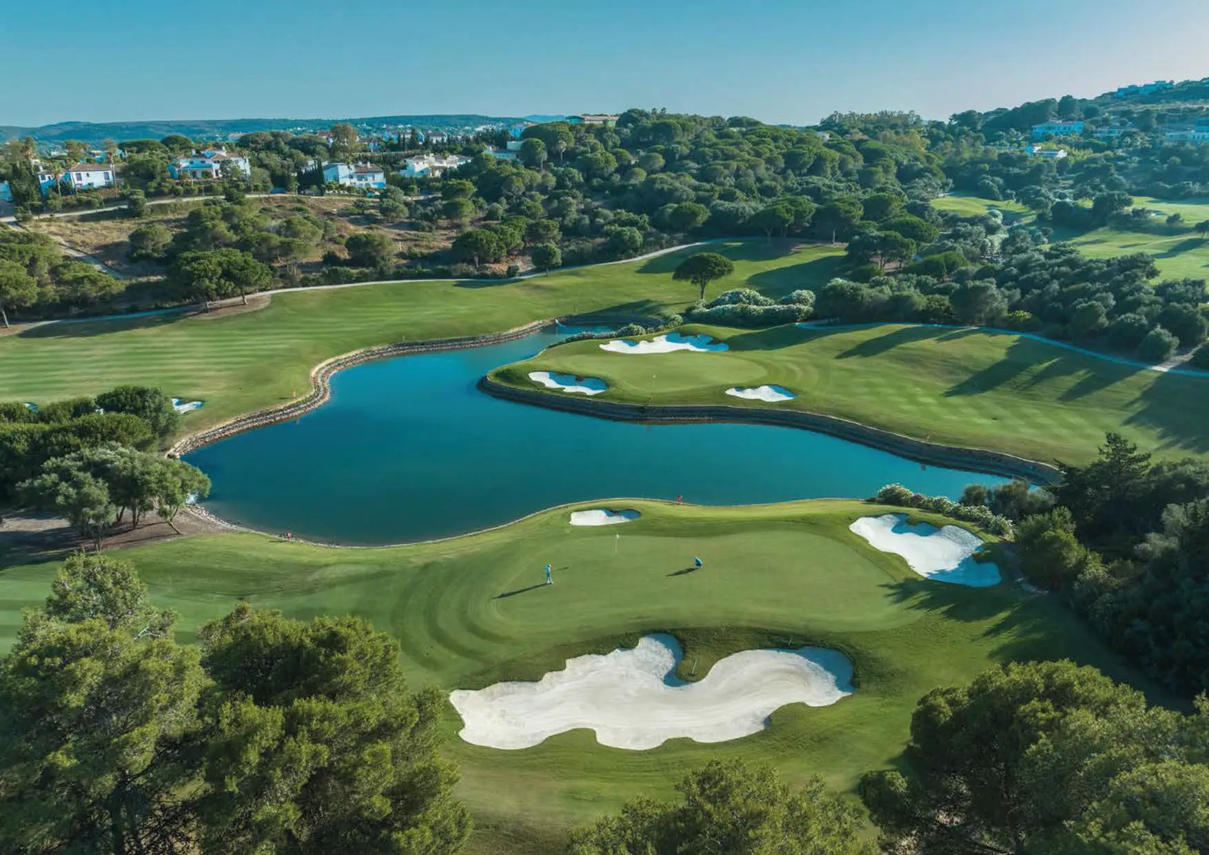 Willa wśród pól golfowych w San Roque