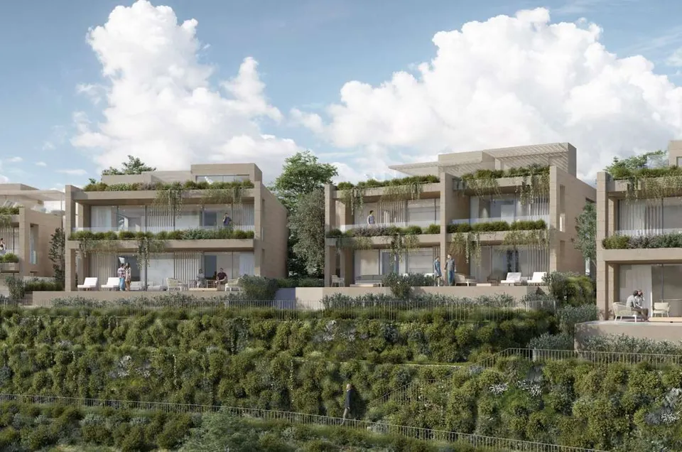 Penthouse z basenem w Marbelli — zdjęcie