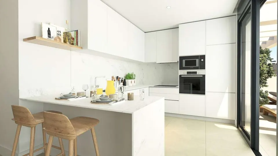 Apartament z widokiem na morze w Mijas — zdjęcie