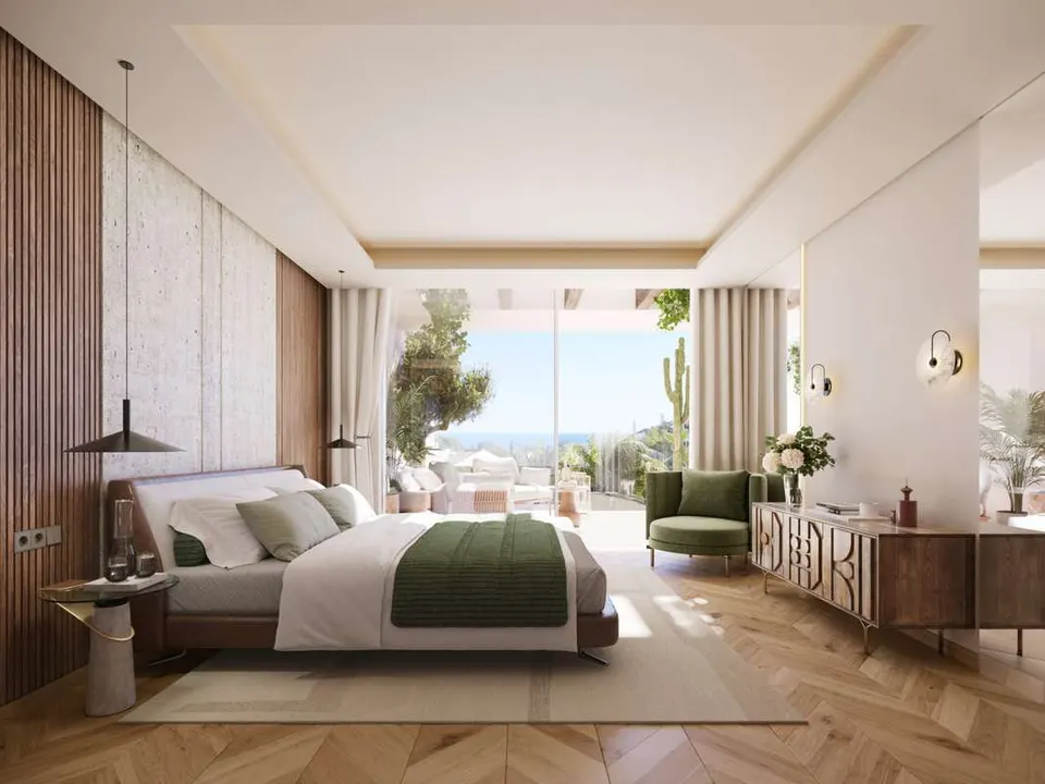 Penthouse z prywatnym basenem w Marbelli — zdjęcie
