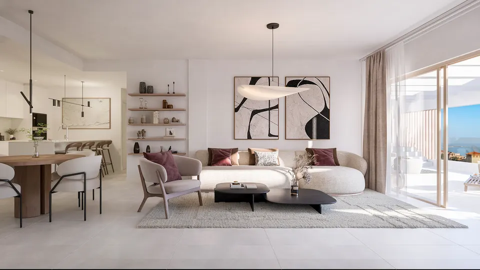 Apartamenty z basenem w Esteponie — zdjęcie