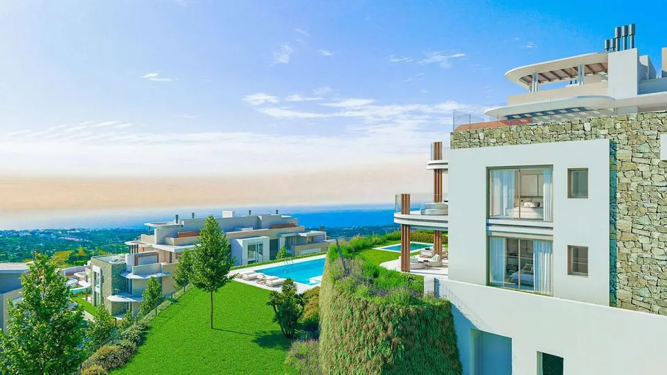 Penthouse z basenem w Benahavís — zdjęcie
