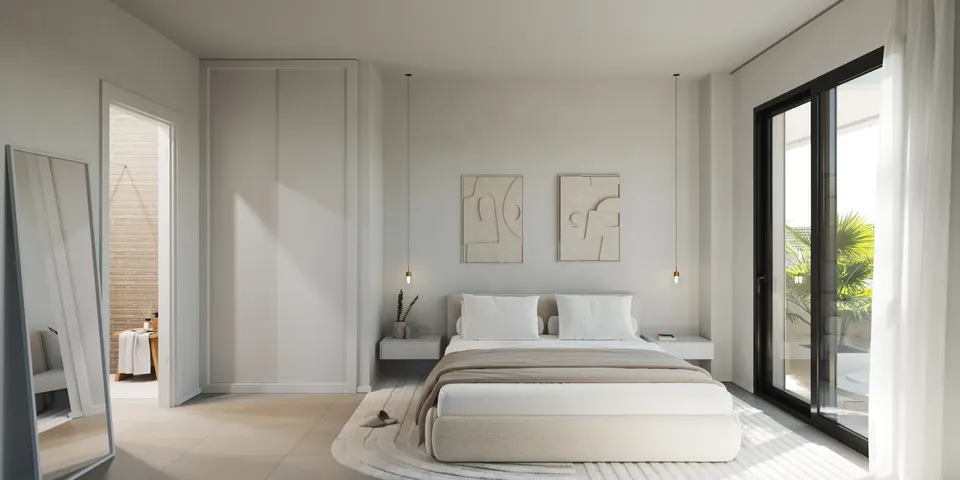 Apartamenty z tarasami w Mijas — zdjęcie