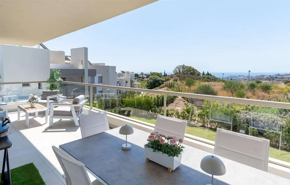 Apartament z widokiem na morze w Mijas — zdjęcie