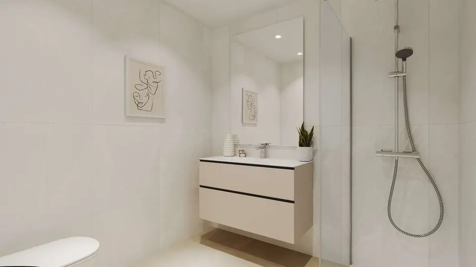 Apartamenty z widokiem na morze w Esteponie — zdjęcie
