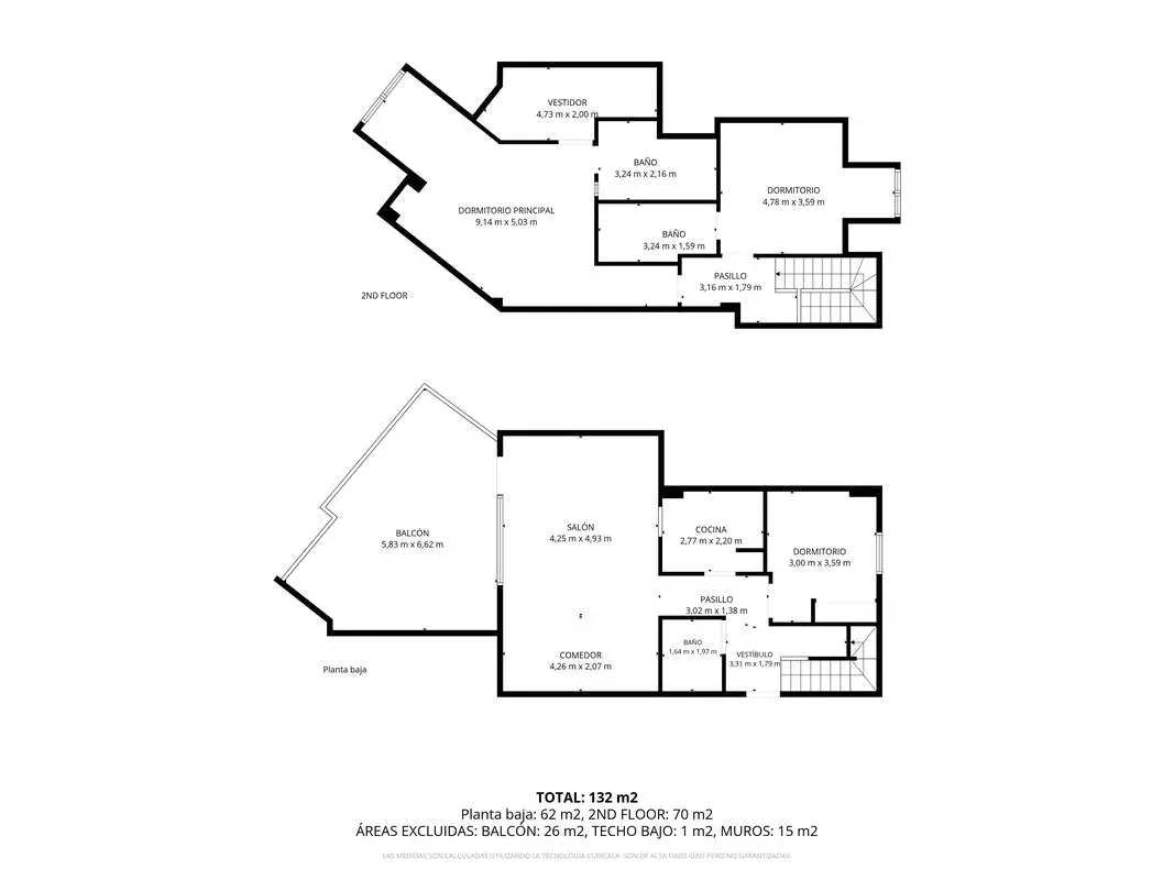 Apartament z widokiem na morze w Benalmádena