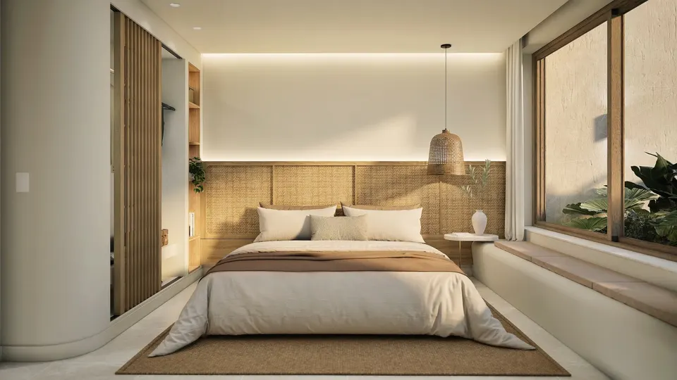 Ekskluzywne apartamenty eco-chic nad jeziorem — zdjęcie