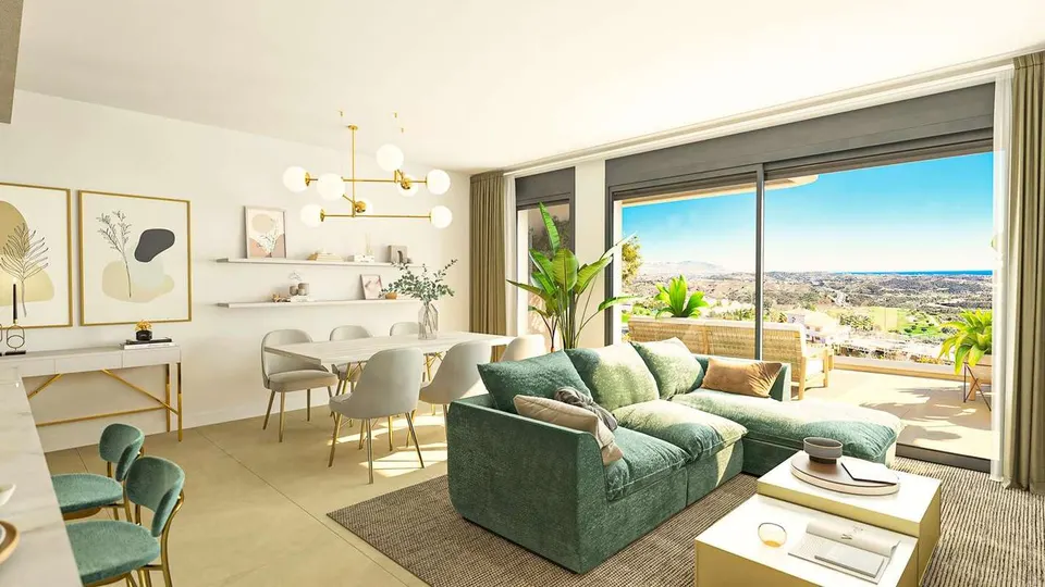 Apartament z widokiem na morze w Mijas — zdjęcie