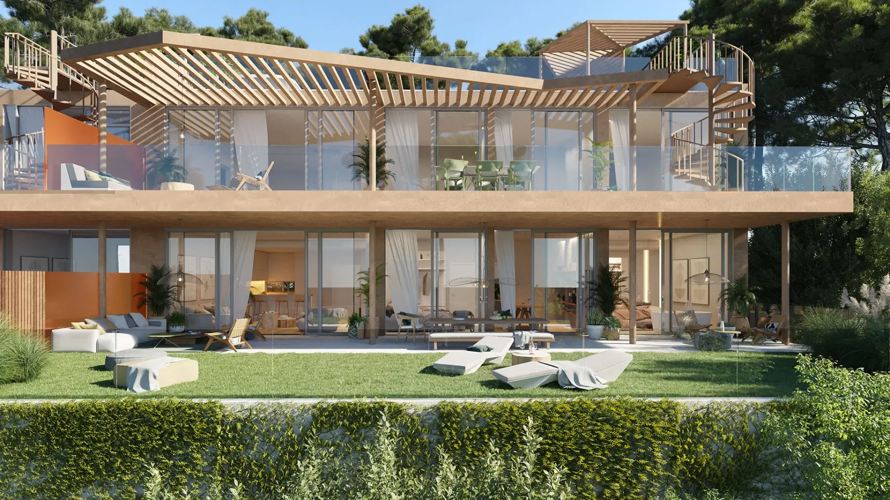 Apartamenty z widokiem na góry w Benalmádena Pueblo