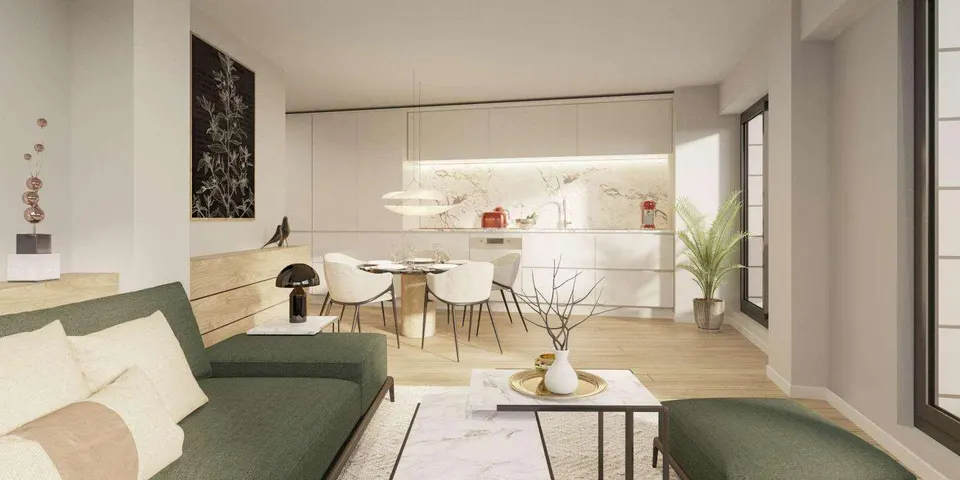 Penthouse z prywatnym tarasem w Esteponie — zdjęcie