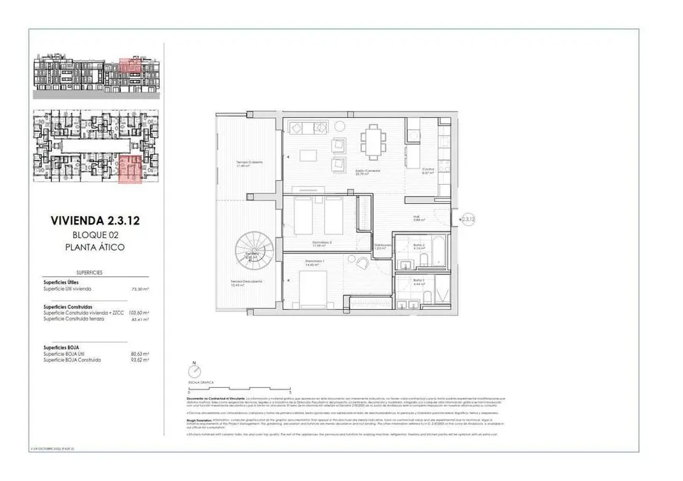 Penthouse z basenem w Esteponie — zdjęcie