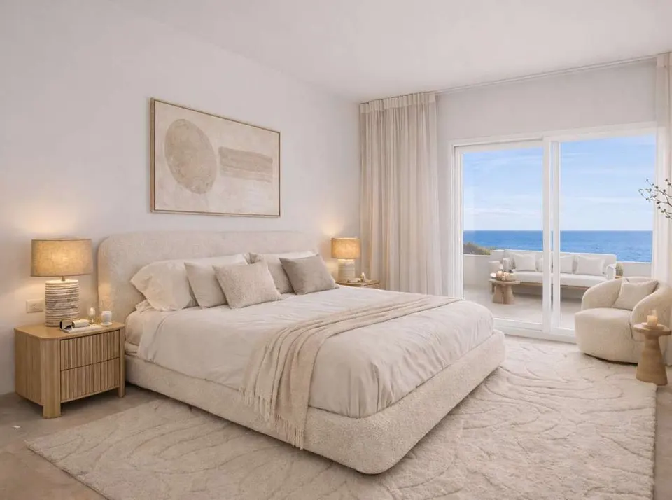 Penthouse z widokiem na morze w Marbelli — zdjęcie