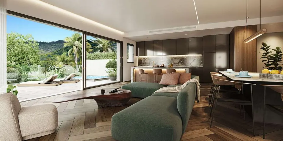 Apartament przy polu golfowym w Marbelli — zdjęcie