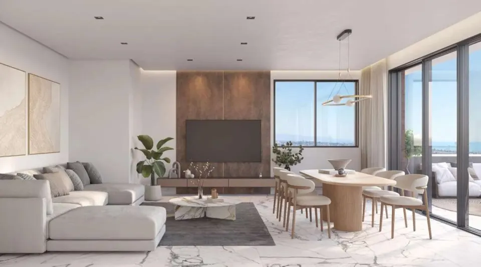 Apartament z widokiem na morze w Esteponie — zdjęcie