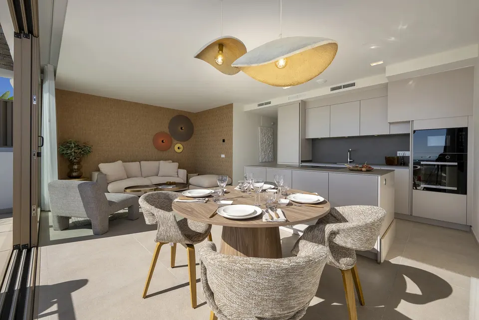 Apartamenty z widokiem na morze w Mijas Costa — zdjęcie