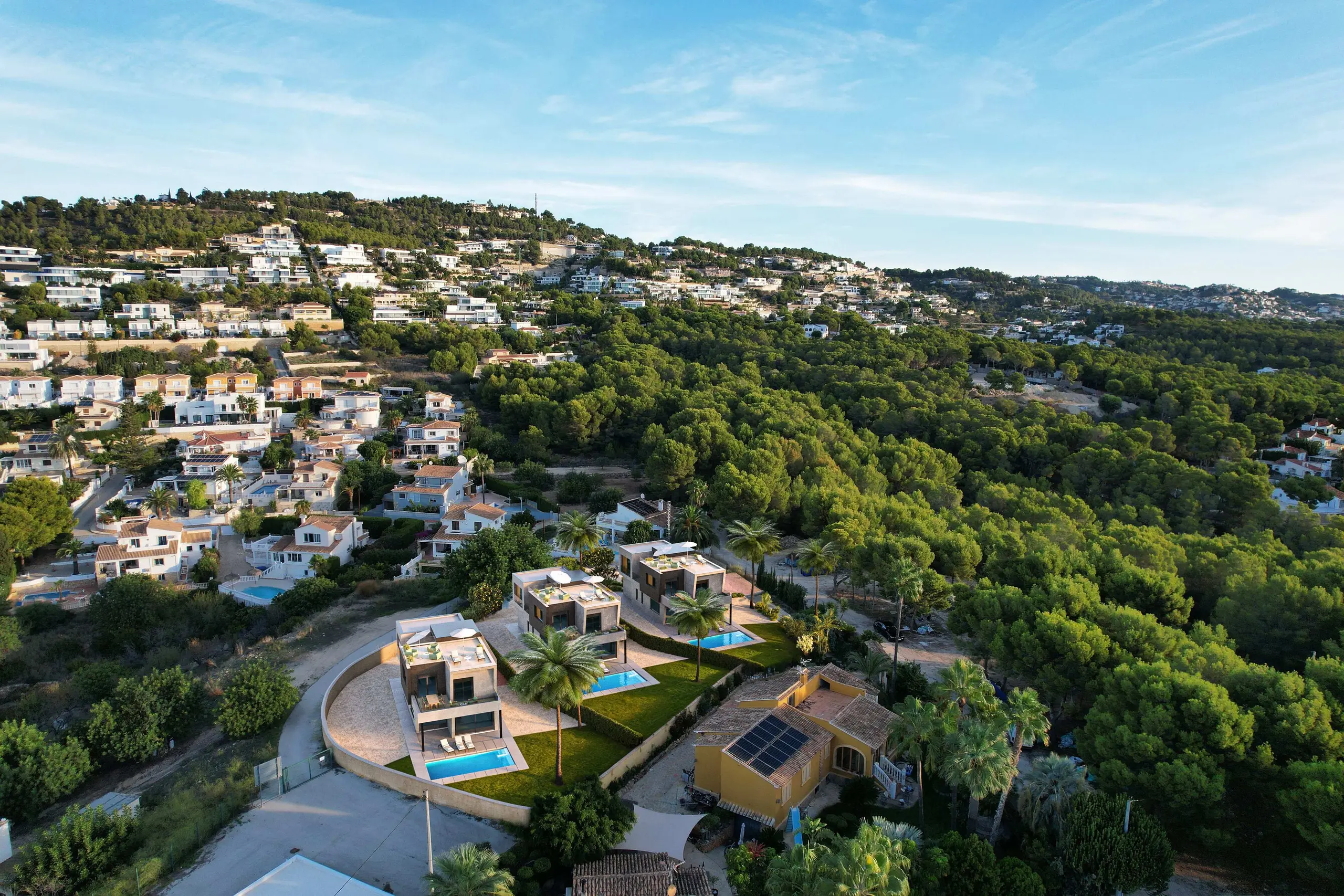 Nowe wille w Calp — Wille, Calp