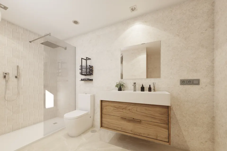 Apartamenty z basenem w Mijas Costa — zdjęcie