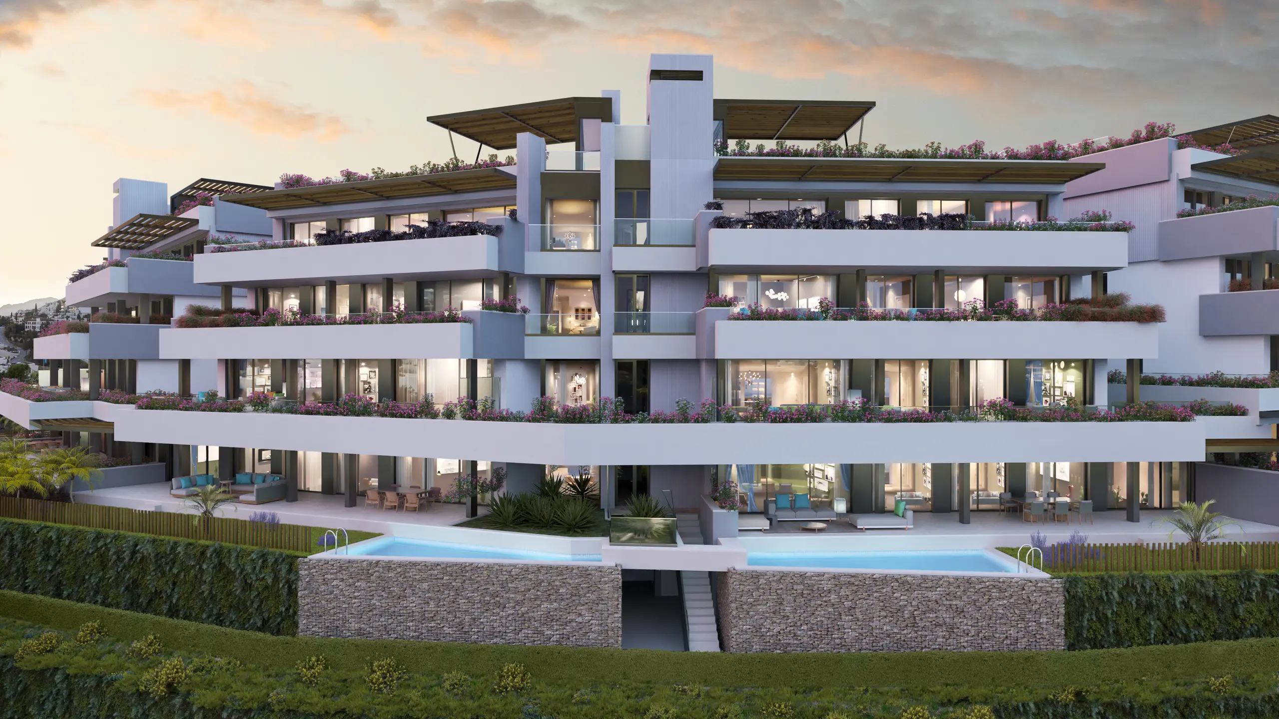 Apartamenty z widokiem na Benahavís
