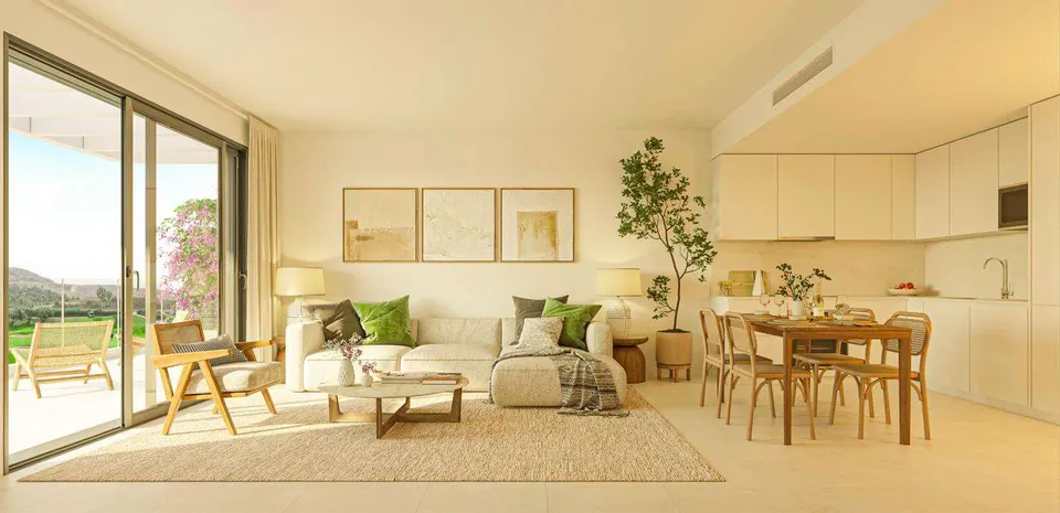 Penthouse z widokiem na morze w Mijas — zdjęcie