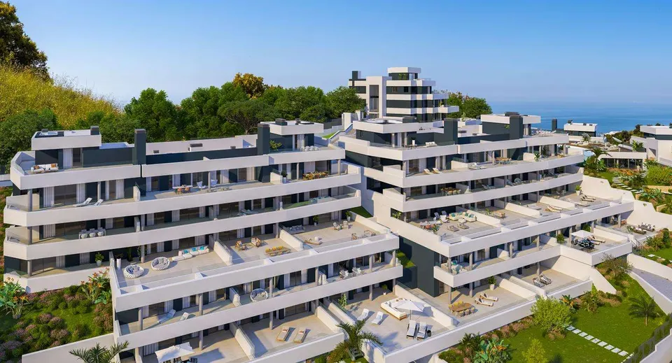 Penthouse z widokiem na morze w Marbelli — zdjęcie