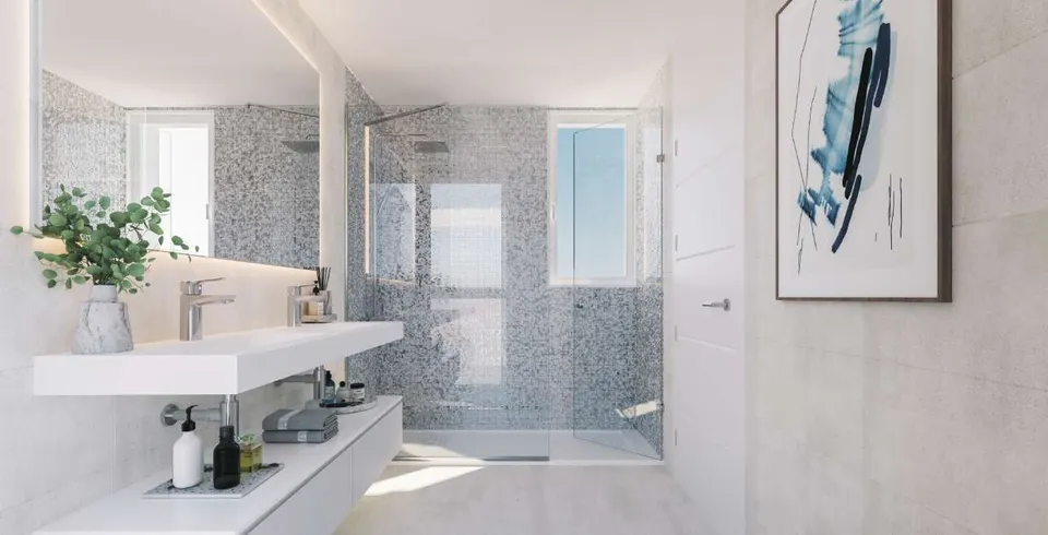 Apartamenty z widokiem na morze w Mijas Costa — zdjęcie