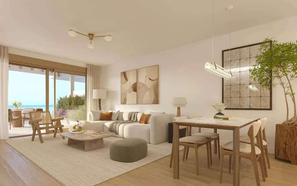 Apartament ze wspaniałym widokiem na morze w Torremolinos — zdjęcie