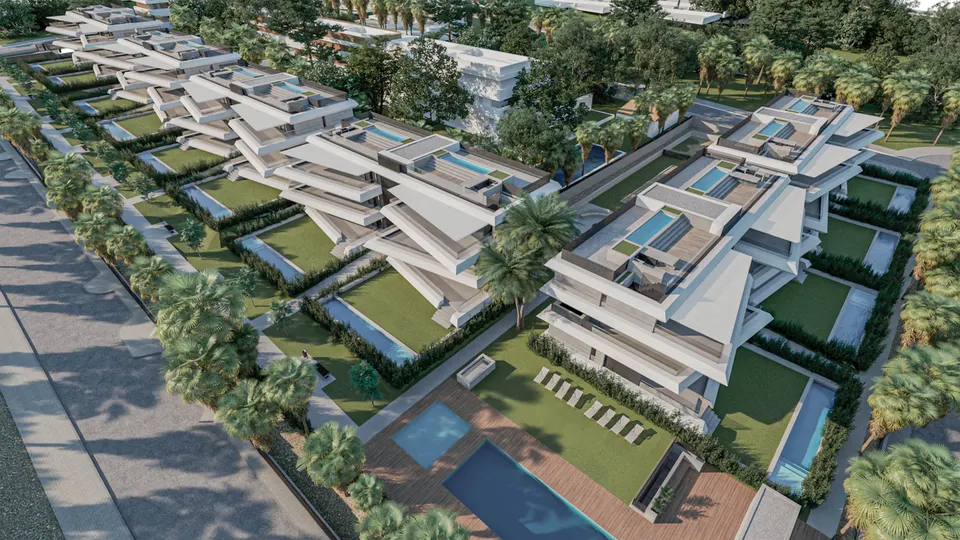 Apartamenty przy polu golfowym w Esteponie — zdjęcie