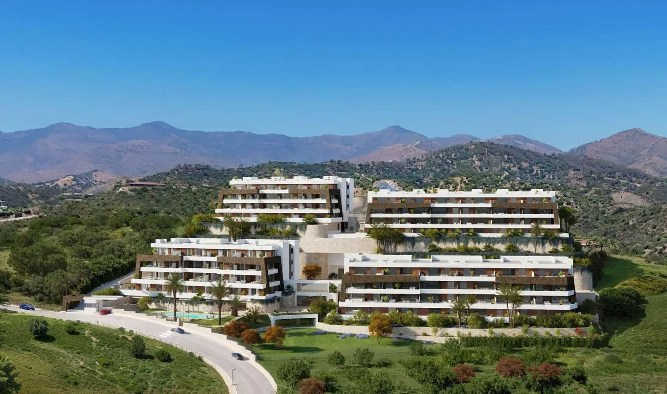 Apartament z luksusowymi apartamentami w Esteponie