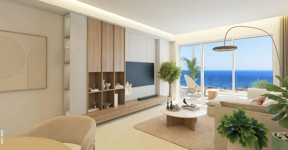 Apartamenty z widokiem na morze w Mijas Costa — zdjęcie