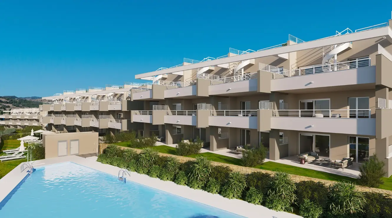 Apartamenty przy polu golfowym w Esteponie