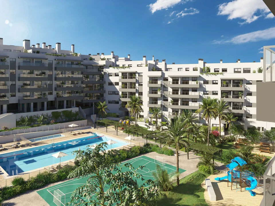 Apartamenty z tarasami w Mijas — zdjęcie