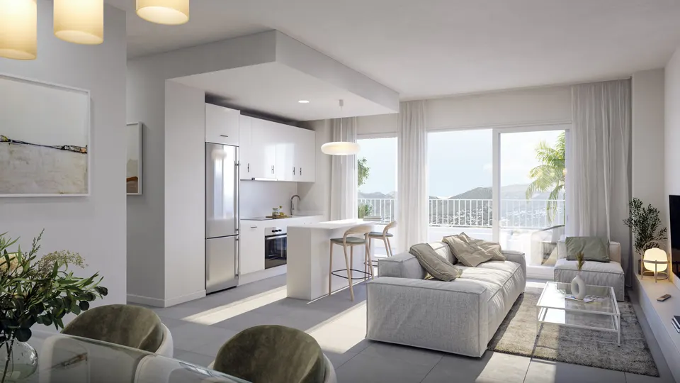 Apartamenty z basenami w Fuengiroli — zdjęcie