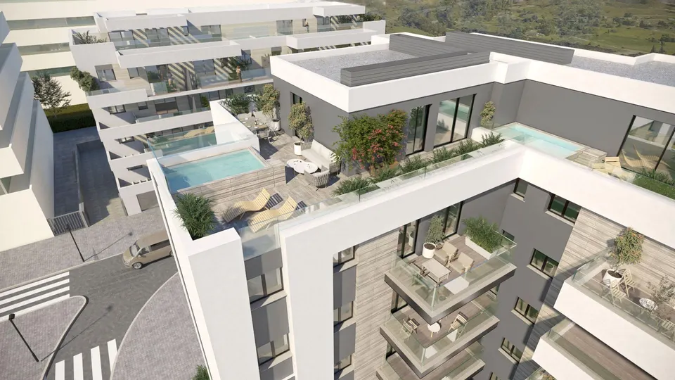 Apartamenty z basenem w Mijas — zdjęcie