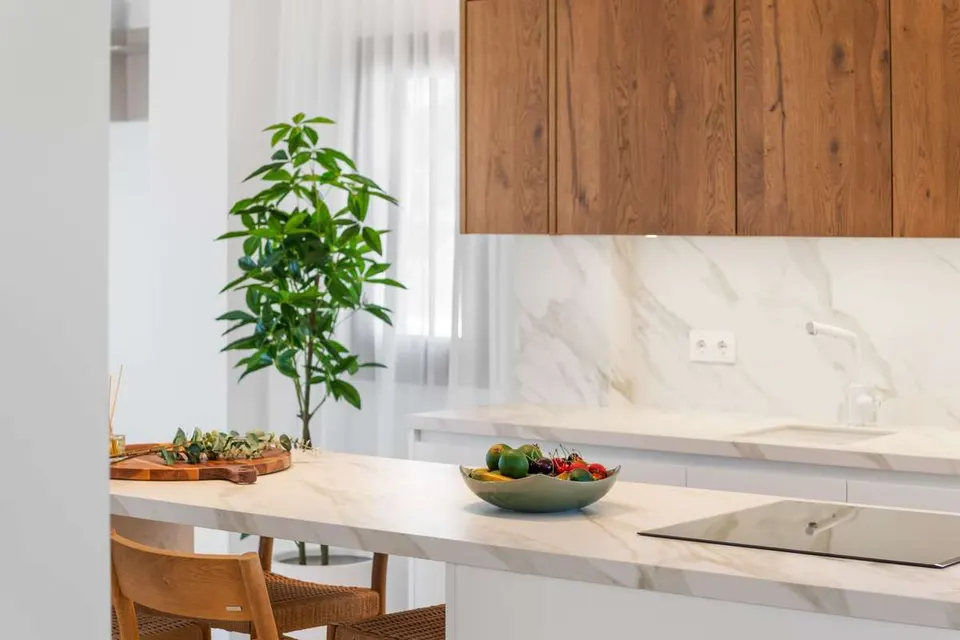 Penthouse z widokiem na morze w Manilvie — zdjęcie