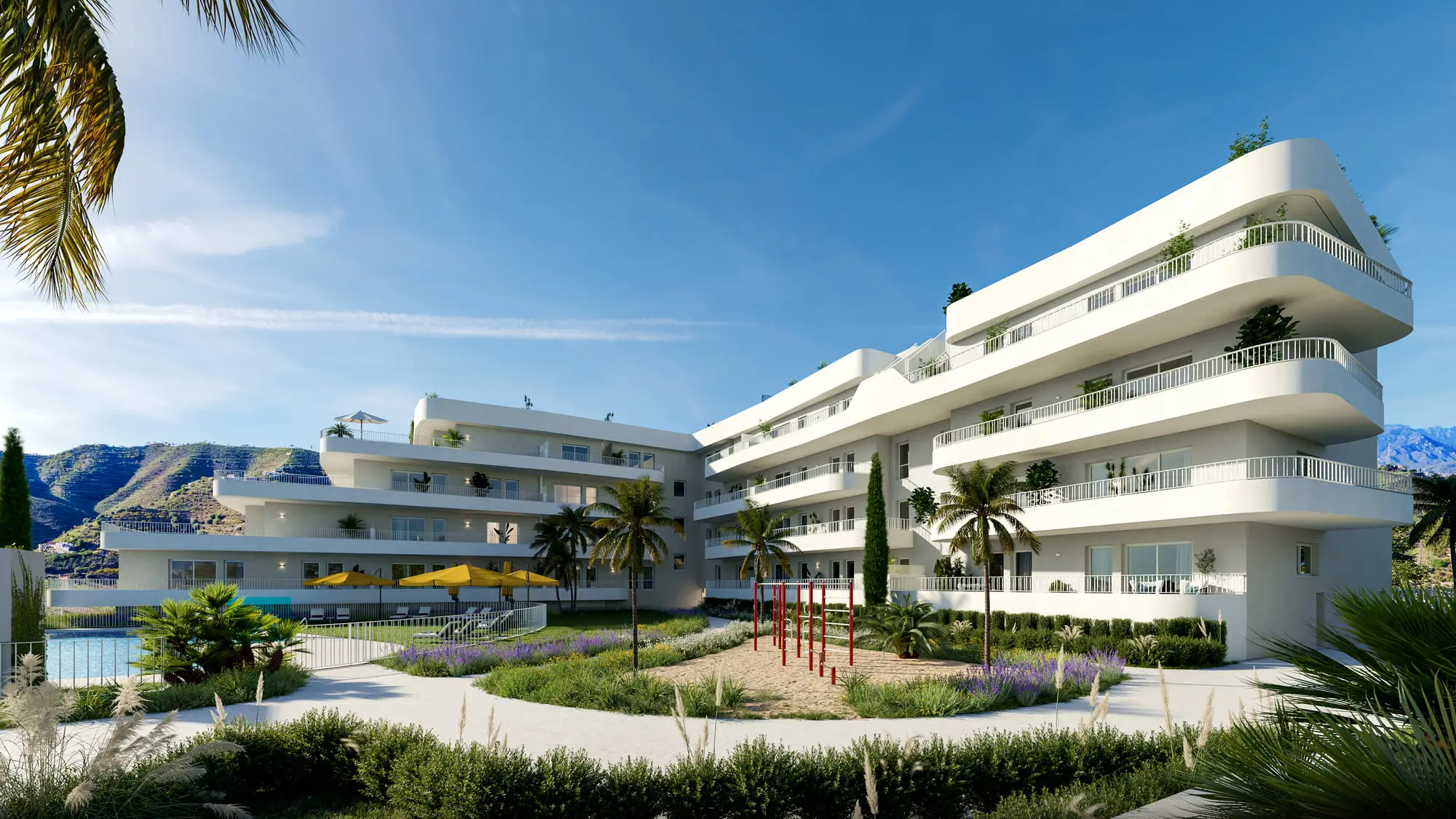 Apartamenty z basenem w Fuengiroli