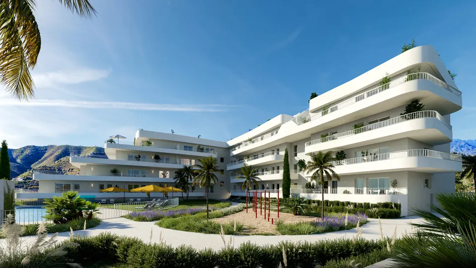 Apartamenty z basenem w Fuengiroli — zdjęcie