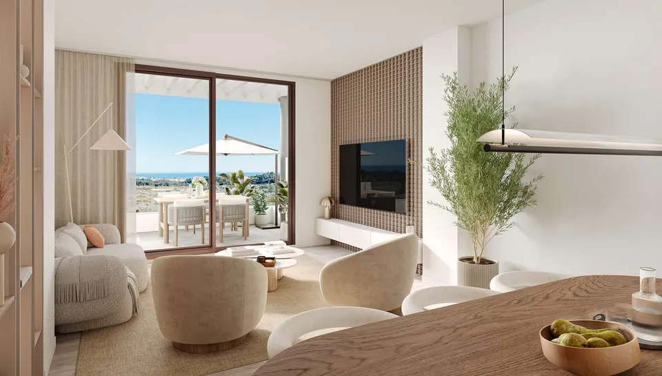 Penthouse z widokiem w Mijas — zdjęcie