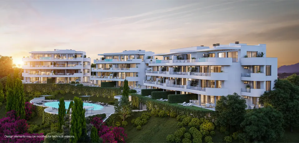 Apartamenty z widokiem na morze w Fuengiroli — zdjęcie
