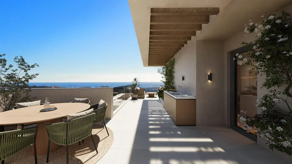 Apartamenty blisko pól golfowych w Mijas Costa — zdjęcie