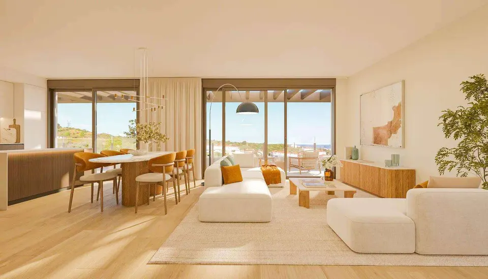 Apartament z prywatnym tarasem w Mijas — zdjęcie