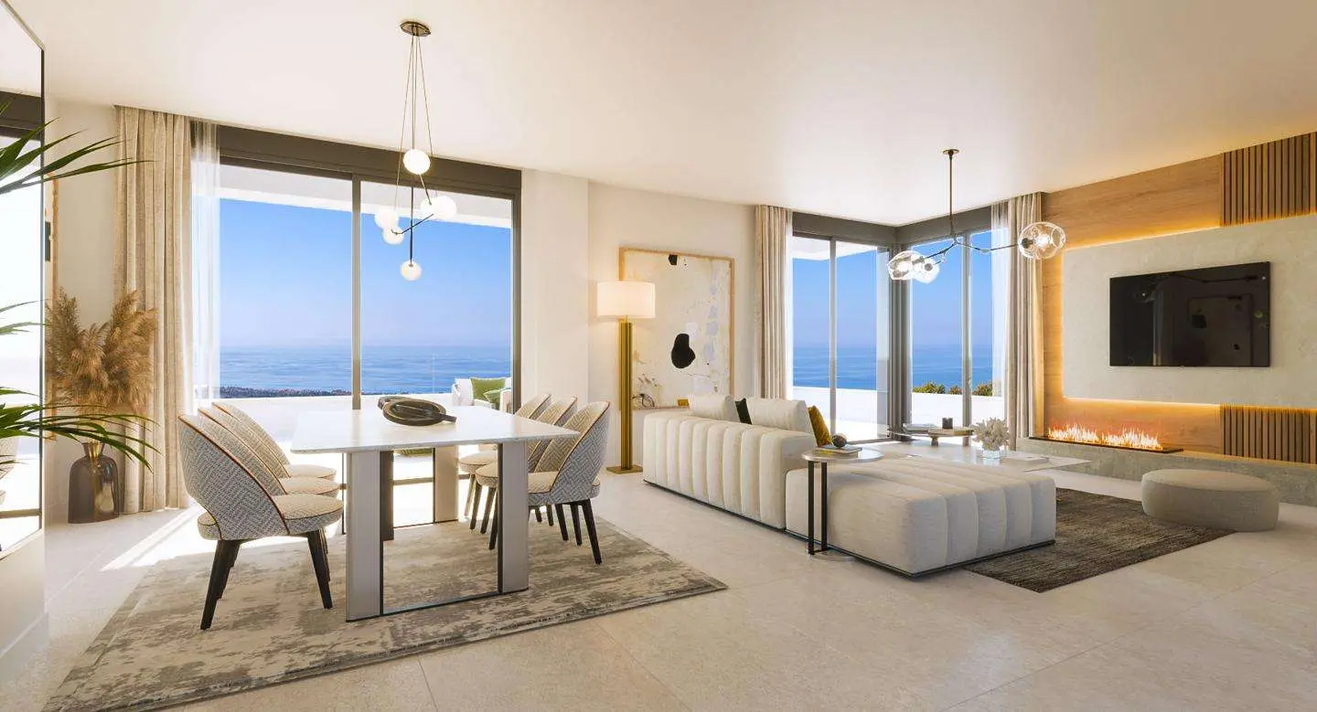 Apartament z widokiem na morze w Marbelli