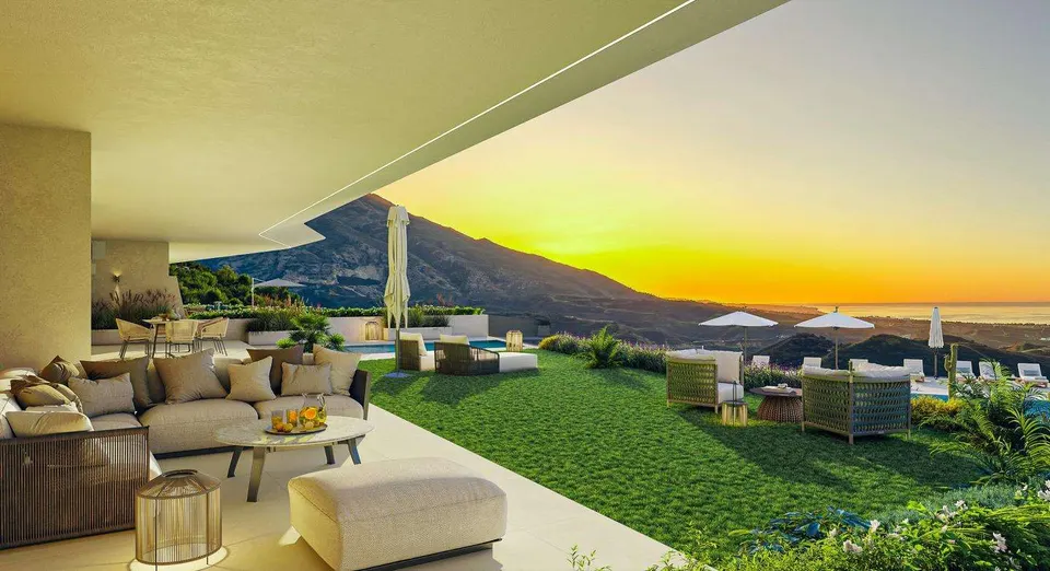 Penthouse z widokiem w Benahavís — zdjęcie