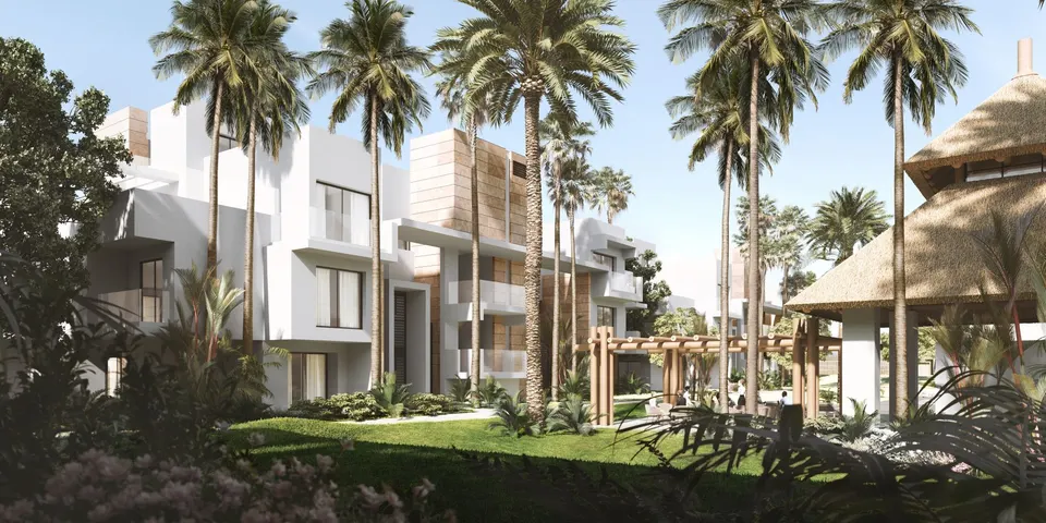 Apartamenty z basenem w Esteponie — zdjęcie