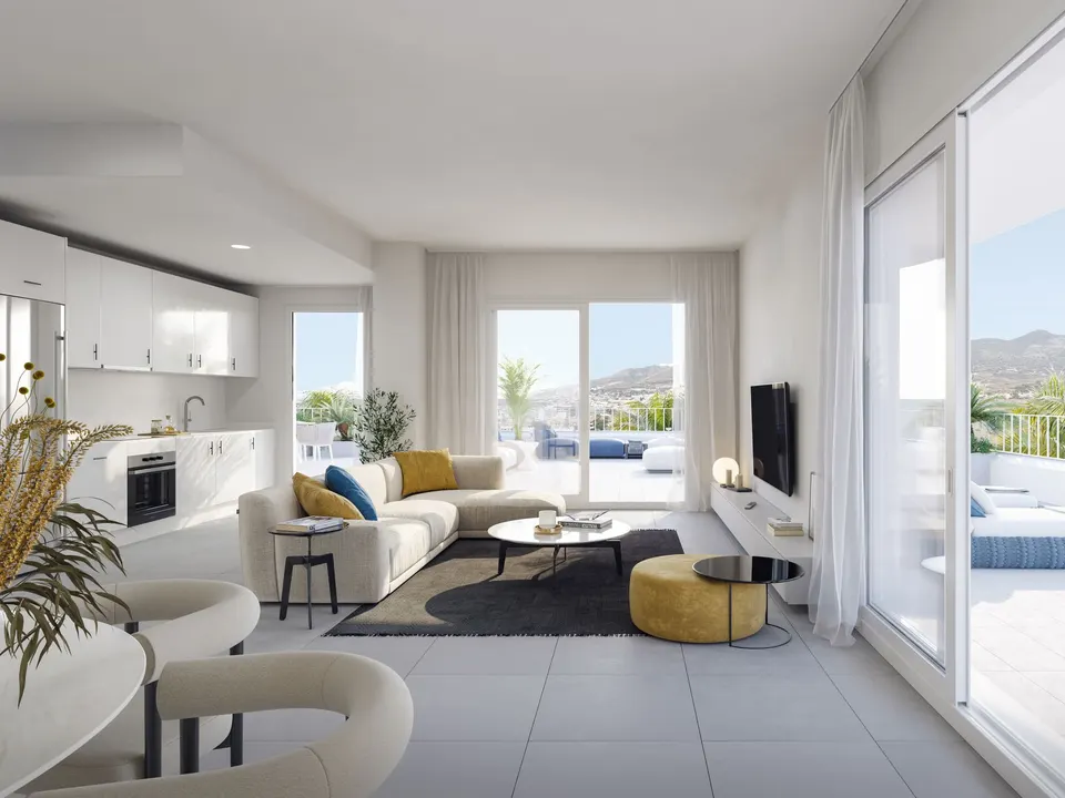 Apartamenty z basenami w Fuengiroli — zdjęcie