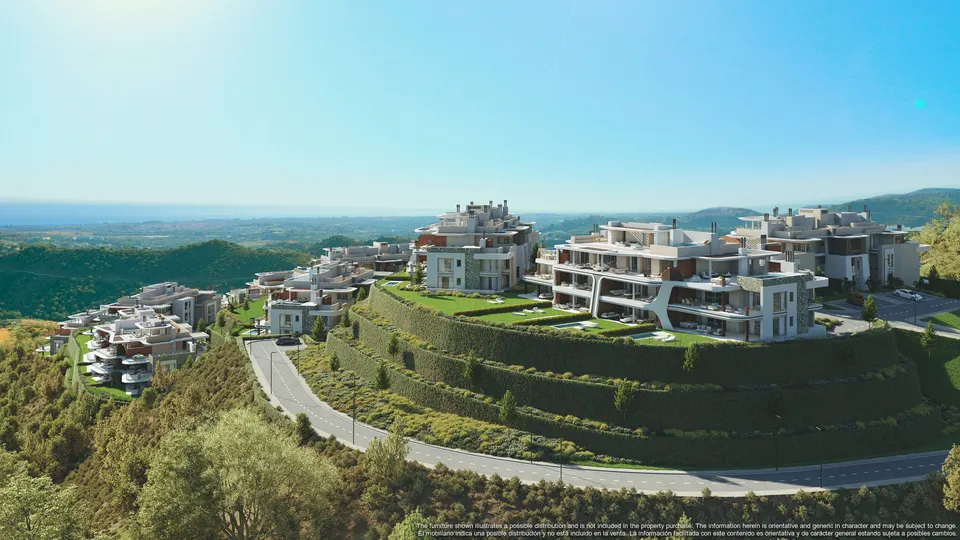 Apartamenty z basenem w Benahavís — zdjęcie