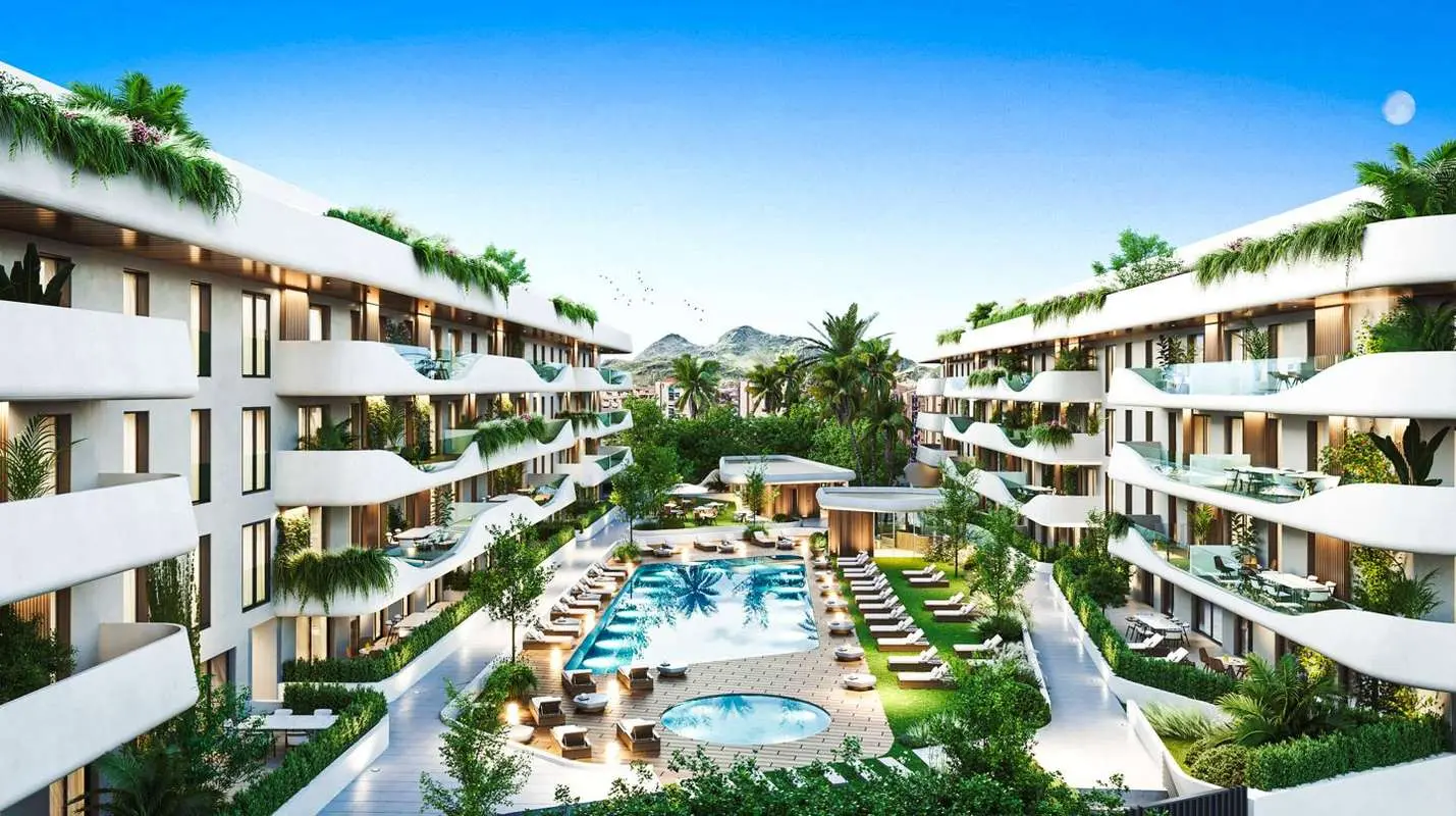 Penthouse z widokiem na morze w Marbelli