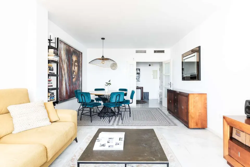 Penthouse z widokiem na wybrzeże w Benalmádena — zdjęcie