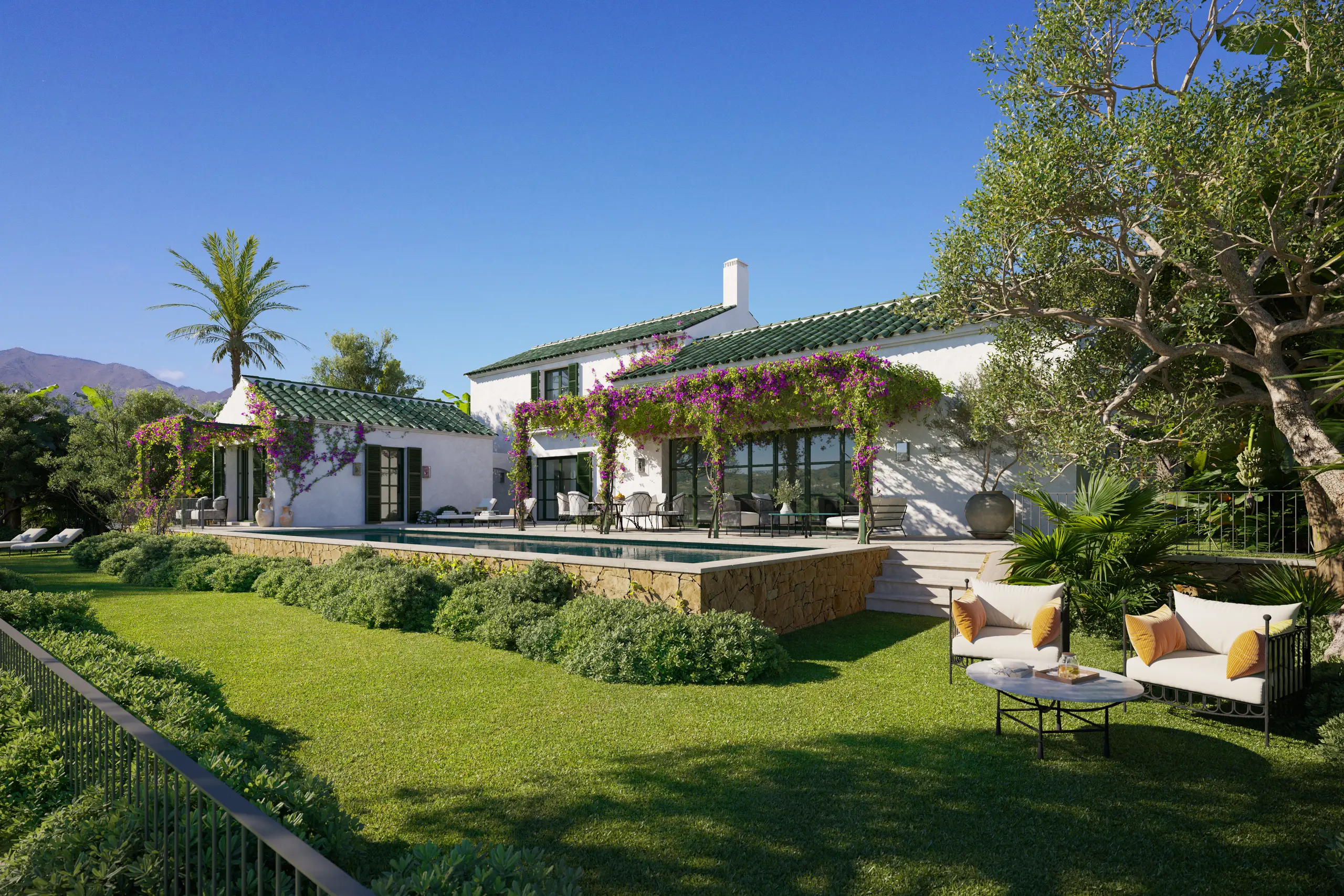 Willa z prywatnym basenem w Casares