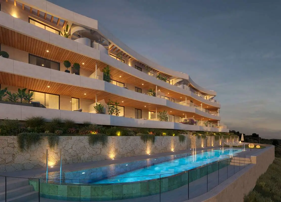 Apartament z widokiem na morze w Rincon de la Victoria