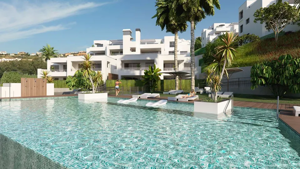 Apartamenty z widokiem na morze w Casares — zdjęcie